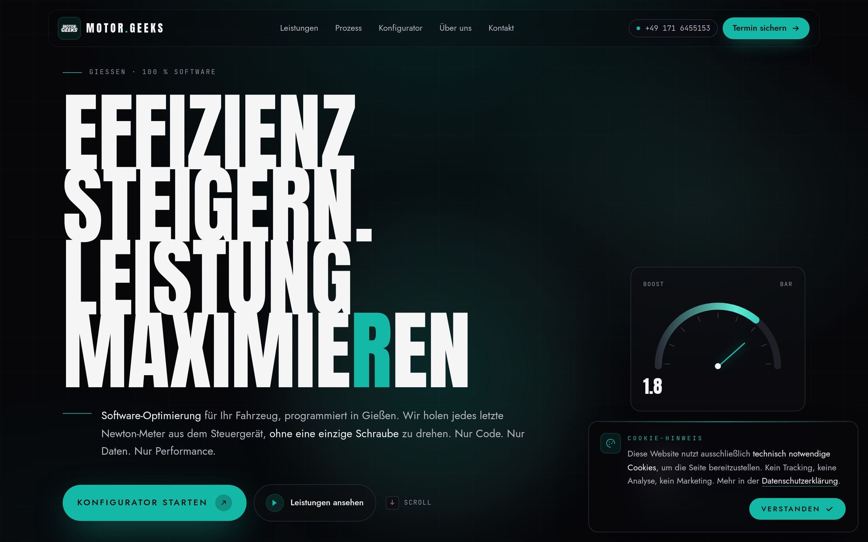 MotorGeeks — Website-Vorschau